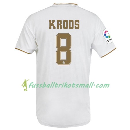 Fußballtrikots Real Madrid Toni Kroos 8 2019-2020 Kurzarm Heimtrikotsatz kaufen